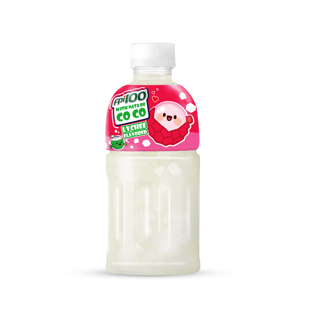 FPI100 Blueberry Flavored Fruit Drink with Nata de Coco - Coconut